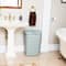 Mind Reader 60L Hamper Laundry Basket with Cutout Handles, Mint